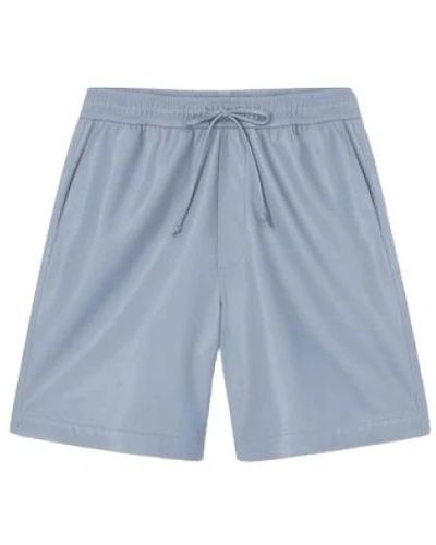 Nanushka Short Shorts - Blue