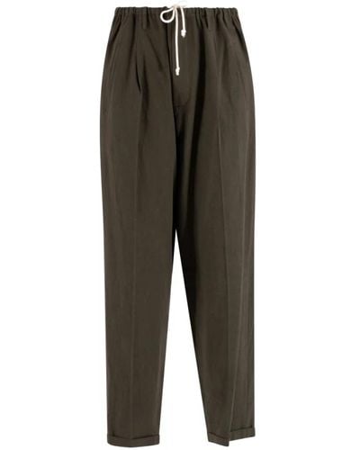 Magliano Trousers > wide trousers - Vert