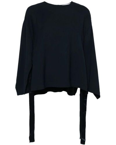 Erika Cavallini Semi Couture Blouses - Black