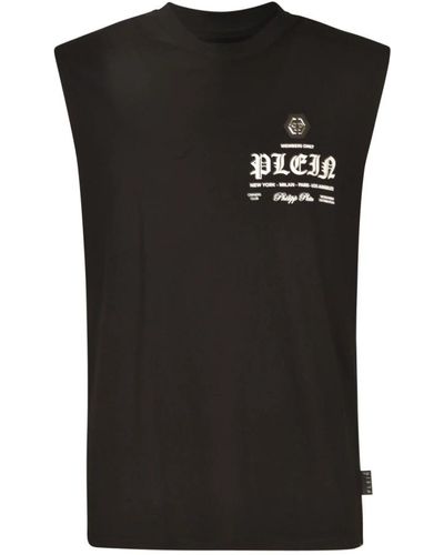 Philipp Plein Schwarze t-shirts und polos