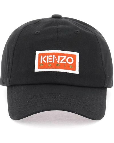 KENZO Stylische caps für einen trendy look - Schwarz
