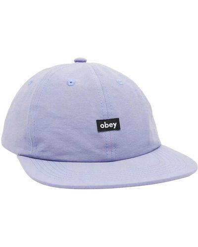 Obey Chapeaux bonnets et casquettes - Bleu