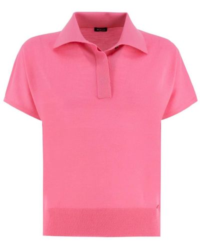 Kiton Polo Shirts - Pink