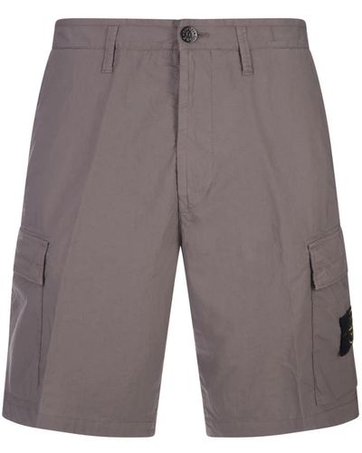 Stone Island Cargo bermuda shorts braun - Grau