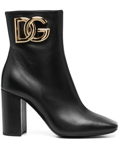 Dolce & Gabbana Heeled Boots - Black