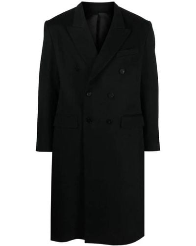 Ernest W. Baker Double-breasted coats - Nero