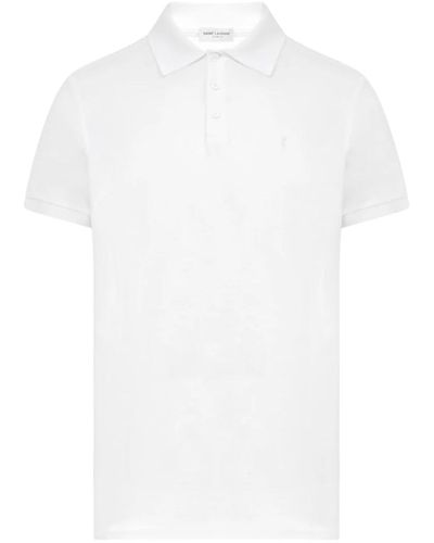 Saint Laurent Polo Shirt - Weiß