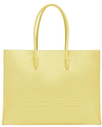 Coccinelle Bags > tote bags - Jaune