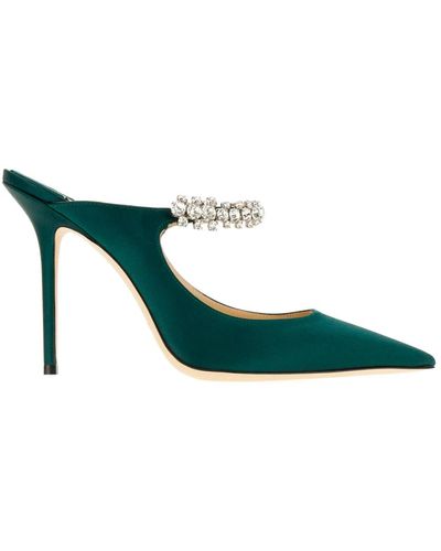 Jimmy Choo Shoes > heels > heeled mules - Vert