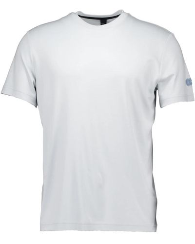 ALPHATAURI Ata jopin t-shirt azzurri - Bianco