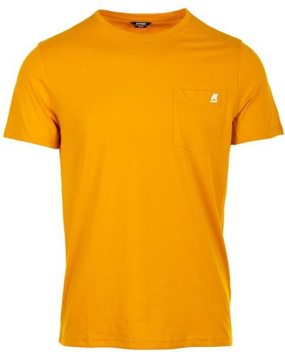 K-Way Sigur tee t-shirts und polos - Gelb