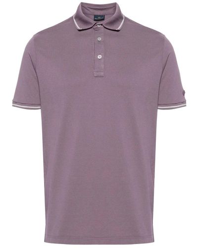 Paul & Shark Polo Shirts - Purple