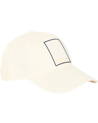 Armani Exchange Caps - White