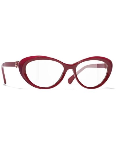 Chanel Glasses - Red