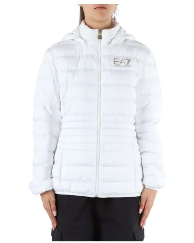 EA7 Winter Jackets - White