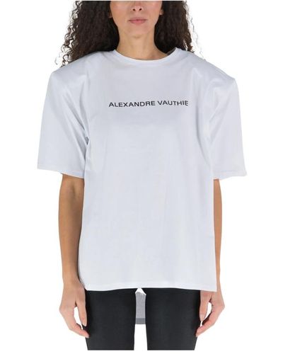 Alexandre Vauthier T-shirt imbottita - Grigio