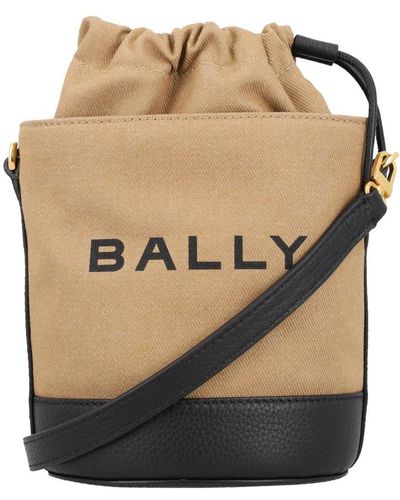 Bally Bucket Bags - Natural