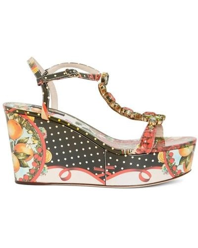 Dolce & Gabbana Wedges - Metálico