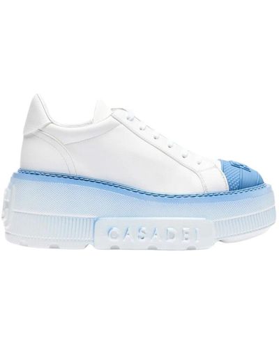 Casadei Stylische platform sneakers - Blau