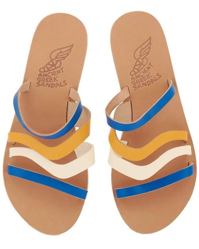 Ancient Greek Sandals Flat Sandals - Orange