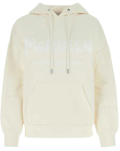 Alexander McQueen Sweatshirts - Weiß