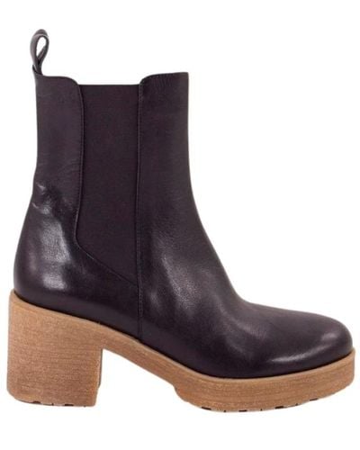 Sessun Shoes > boots > heeled boots - Violet