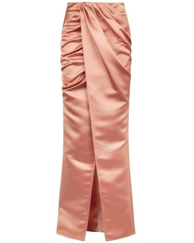 Elisabetta Franchi Maxi Skirts - Pink