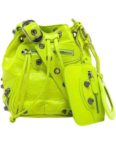 Balenciaga Bucket Bags - Yellow