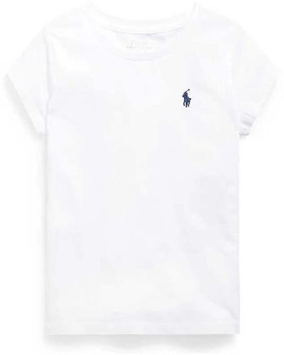 Ralph Lauren Kinder t-shirt - Weiß