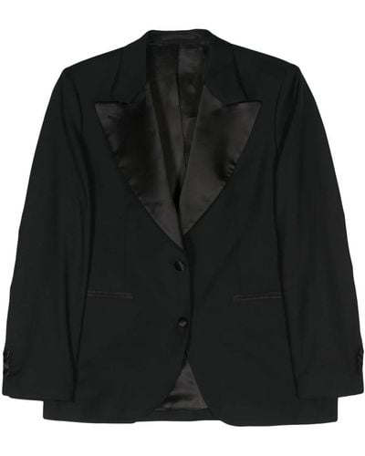 Officine Generale Jackets > blazers - Noir