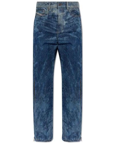 DIESEL D-rise-zip-fse jeans - Blau
