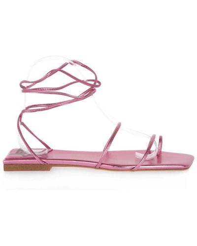 Jeffrey Campbell Flat Sandals - Pink