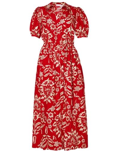 Liu Jo Midi Dresses - Red