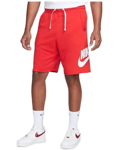 Nike Vintage french terry shorts - Rot
