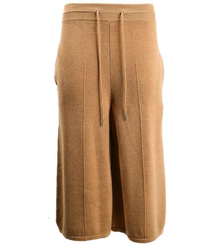 Celine Wide Trousers - Brown