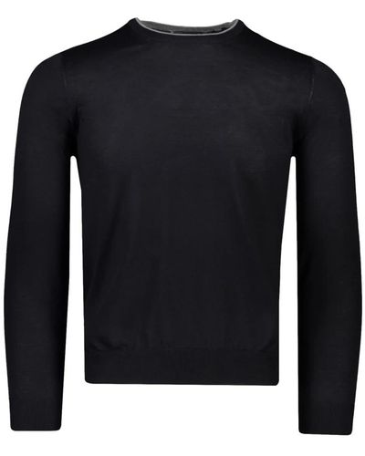 Gran Sasso Sweatshirts - Black