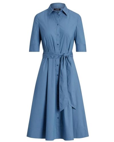 Lauren by Ralph Lauren Dresses > day dresses > shirt dresses - Bleu