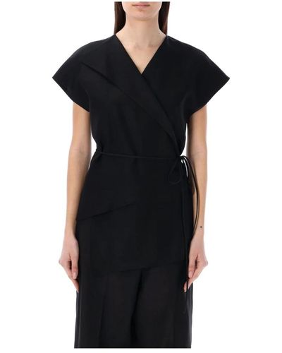 Fabiana Filippi Blouses & shirts > kimonos - Noir
