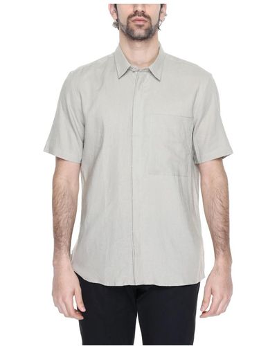 Antony Morato Shirts > short sleeve shirts - Gris