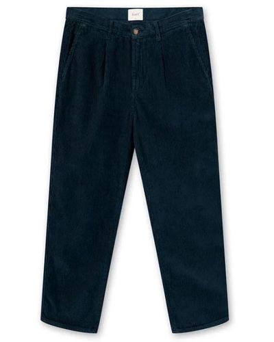 Forét Pantaloni in velluto di cotone - Blu