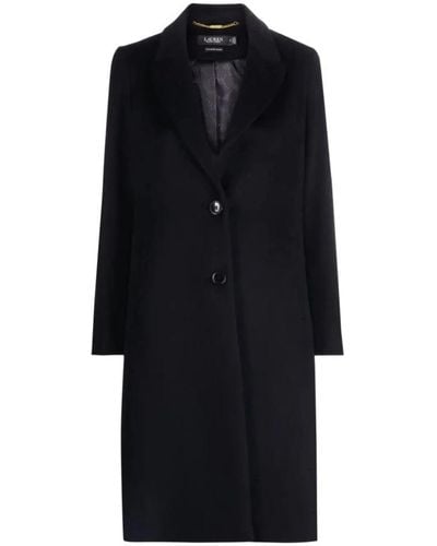 Ralph Lauren Single-Breasted Coats - Black