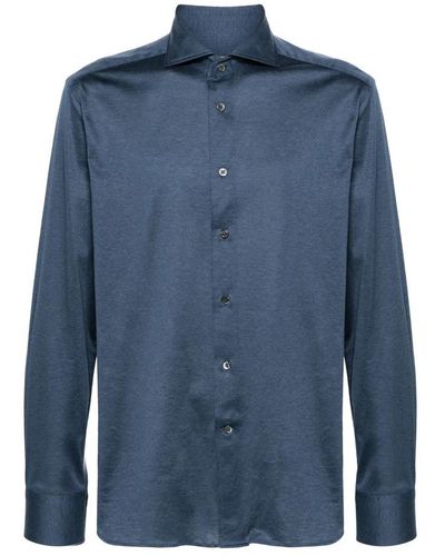 Corneliani Casual Shirts - Blue