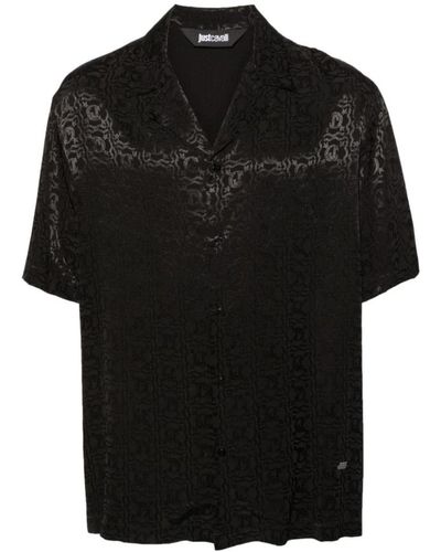 Just Cavalli Shirts > short sleeve shirts - Noir