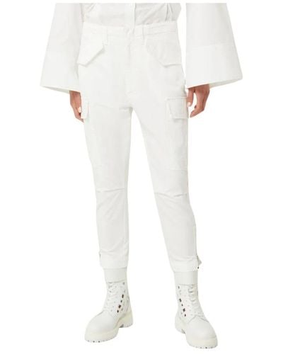 Dondup Slim-Fit Trousers - White