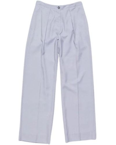 Acne Studios Trousers > wide trousers - Bleu