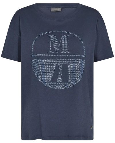 Mos Mosh T-shirts - Bleu