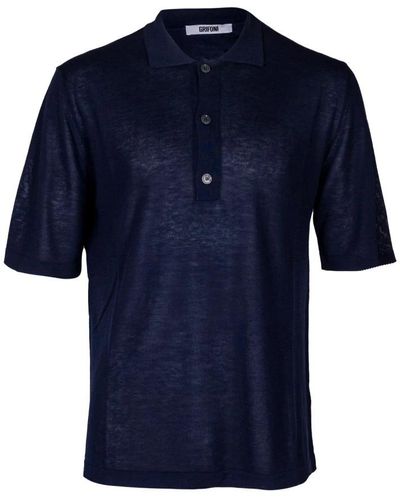 Mauro Grifoni Polo Shirts - Blue