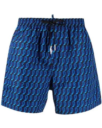 DSquared² Swimwear > beachwear - Bleu