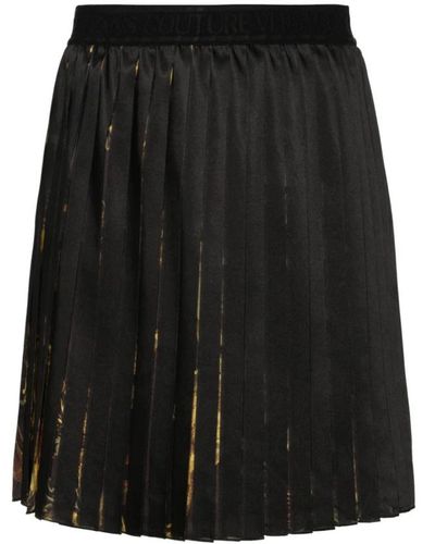Versace Falda barroca negra - Negro