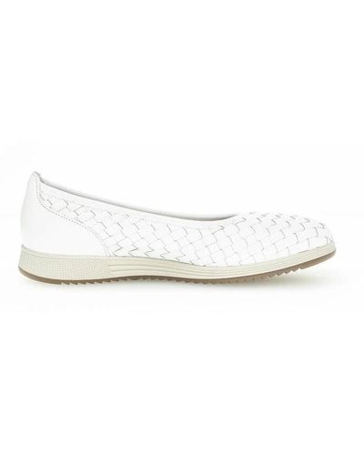 Gabor Shoes > flats > ballerinas - Blanc